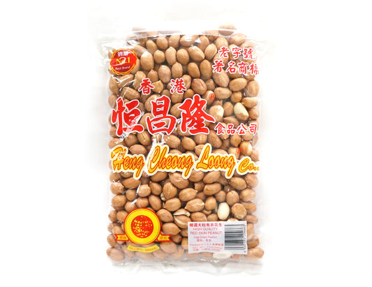 RED PEANUTS WITH SKIN 恒昌隆 有衣花生(340 G)