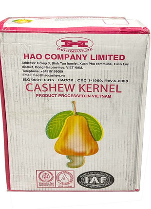 RAW CASHEW NUT W240 非洲 腰果 240(50 LB)