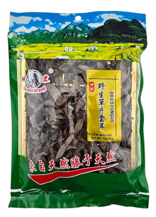 DRIED BLACK FUNGUS 神農 野生單片雲耳(3 OZ)