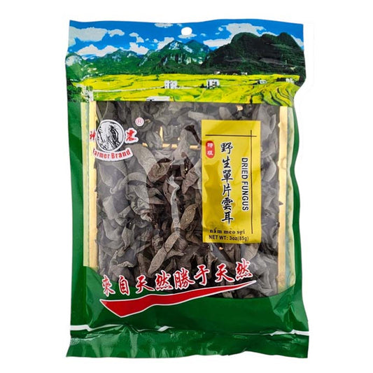 DRIED BLACK FUNGUS 神農 野生單片雲耳(3 OZ)