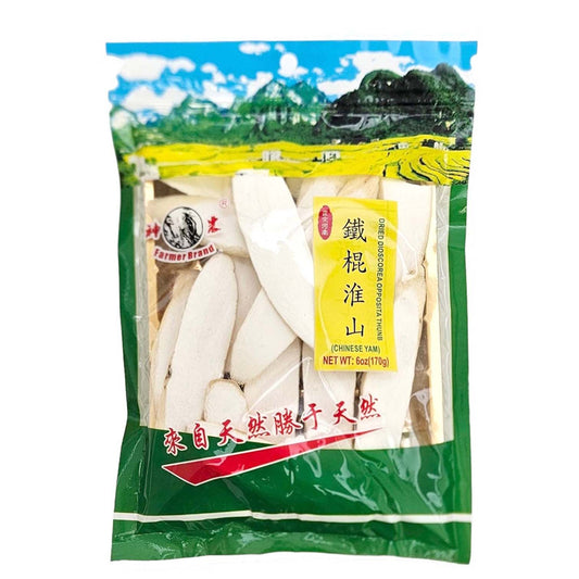 CHINESE YAM RHIZOME  神農 鐵棍淮山(6 OZ)