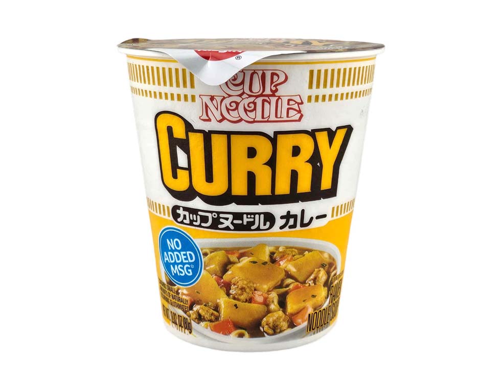 NISSIN CUP NOODLE-CURRY FLAVOR 日清 咖哩味杯麵（80G)
