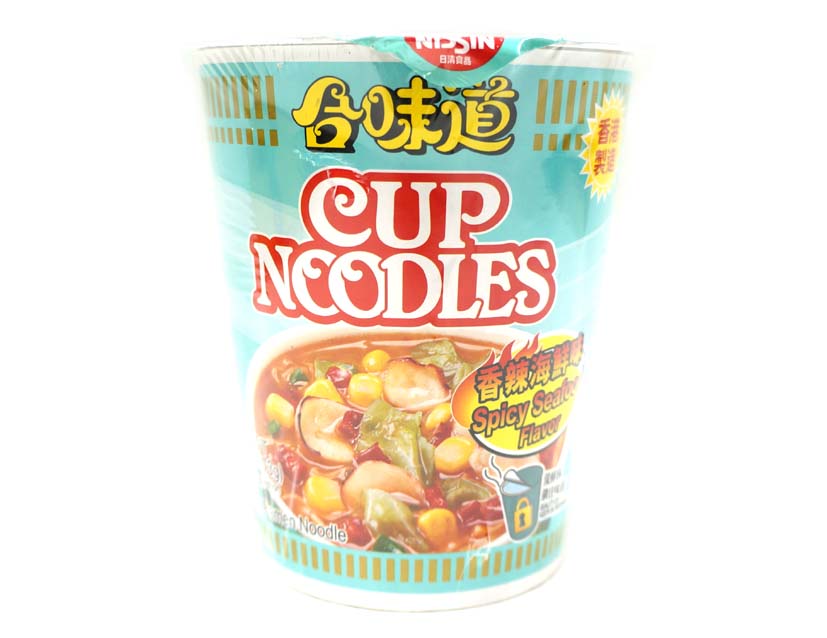 NISSIN CUP NOODLE-SPICY SEAFOOD FLAVOR 日清 合味道杯麵-香辣海鮮味(72 G）