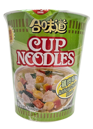 NISSIN CUP NOODLE-ARTIFICIAL CHICKEN FLAVOR 日清 合味道杯麵-雞肉味(72 G）