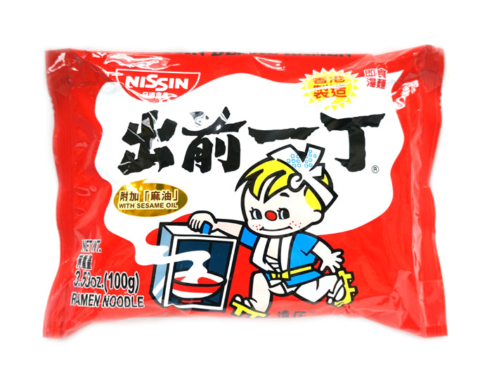 NISSIN SESAME OIL RAMEN 出前一丁 麻油麵（3.5 OZ)
