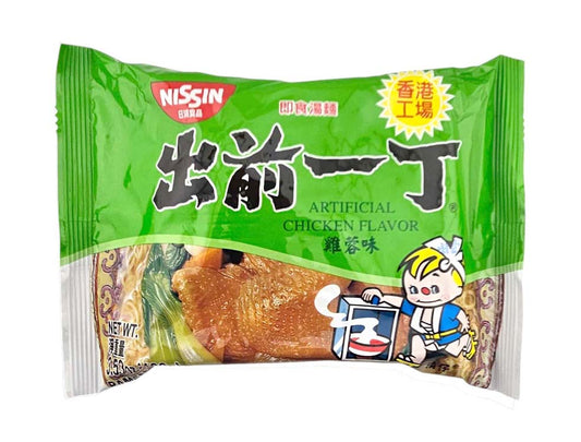 NISSIN DEMAE RAMEN CHICKEN 出前一丁 雞蓉麵 （3.5 OZ)