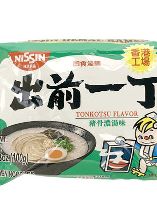 NISSIN TONKOTSU ARTIFICAL PORK FALVOR 出前一丁 豬骨濃湯麵（100G）