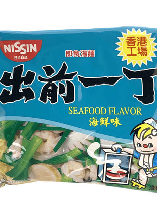 NISSIN SEAFOOD FLAVOR 出前一丁 海鮮麵（100 G)
