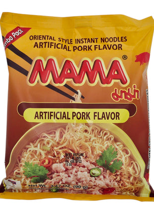 MAMA PORK INSTANT NOODLE 媽媽 肉碎麵(90 G)