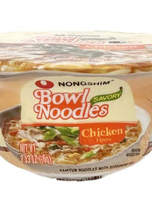 NONG SHIM SAVORY CHICKEN BOWL NOODLE 農心 雞碗麵(3.03 OZ)