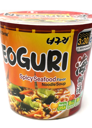 NONG SHIM NEOGURI SPICY SEAFOOD UDON NOODLES 農心 辣烏冬海鮮湯杯麵(75 G)