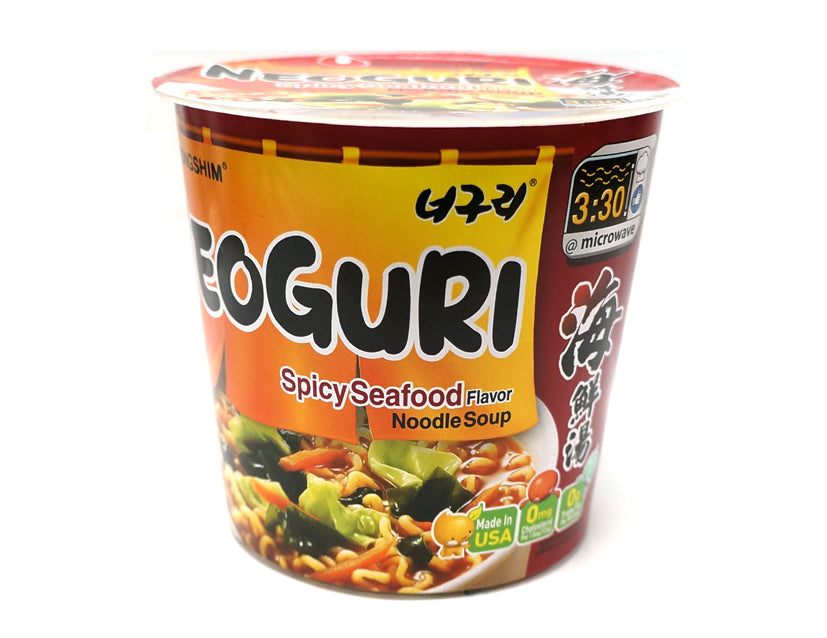NONG SHIM NEOGURI SPICY SEAFOOD UDON NOODLES 農心 辣烏冬海鮮湯杯麵(75 G)