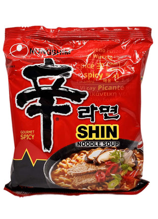 NONG SHIM SPICY SHIN RAMYUN NO 農心 辛字辣香菇麵(120 G)