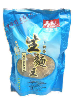 SAU TAO NOODLE KING- WONTON SOUP FLAVOR 壽桃 生麵王-幼條鮮蝦雲吞*雙包*（130 G）