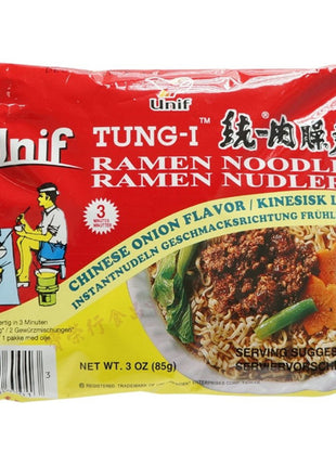 UNIF RAMEN NOODLES CHINESE ONION FLAVOR 統 一 肉臊麵（85 G）