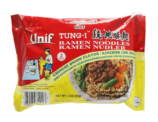 UNIF RAMEN NOODLES CHINESE ONION FLAVOR 統 一 肉臊麵（85 G）