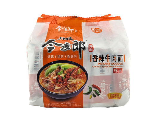 ARTIFICAL SPICY BEEF FLAVOR 今麥郎香辣牛肉麵(5'Sx110G)