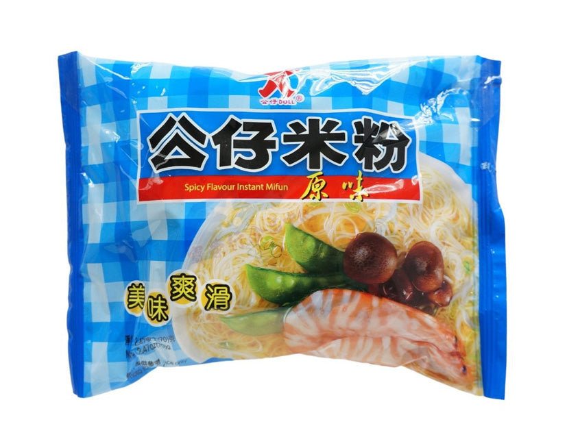 DOLL SPICY FLAVOR INSTANT MIFUN (RICE NOODLES) 公仔 原味米粉（2.5 OZ）