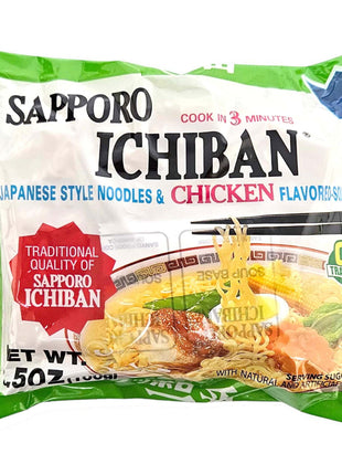 SAPPORO JAPANESE STYLE NOODLES CHICKEN FLAVOR 仙幌 一番即食麵*雞味*（100 G）