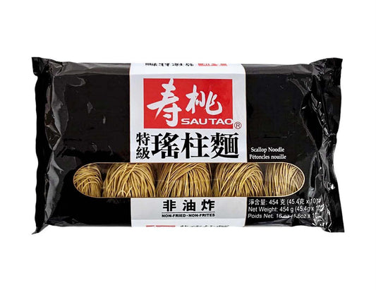 SAO TAOSCALLOP NOODLE 壽桃 特級瑤柱麵*幼條*(16 OZ)