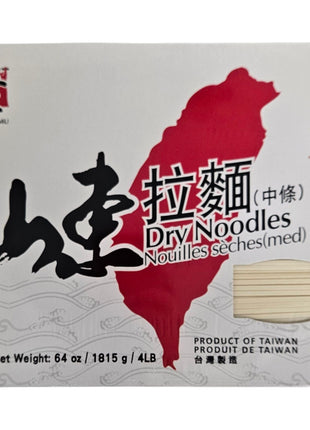 WU MU DRY NOODLE-MED.五木 山東拉麵 *中*（4 LB）