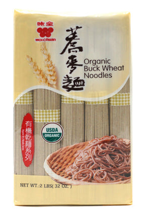 WEI CHUAN ORGNIC BUCK WHEAT NOODLES 味全 有機蕎麥麵（907 G）