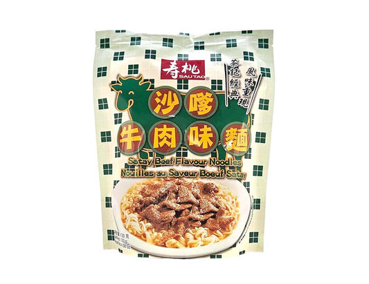 SAU TAO SATAY BEEF NOODLE 壽桃 沙爹牛肉味麵(4.58 OZ)