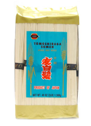 TOMOSHIRAGA SOMEN WHEAT NOODLE 友白髮素麵(1.36 KG)