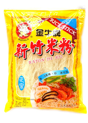 GOLDEN BUFFAL RICE STICK 金牛 新竹米粉(340 G)