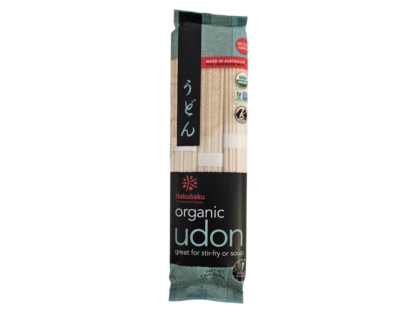 HAKUBAKU UDON ORGANIC 有機烏冬麵（369 G）
