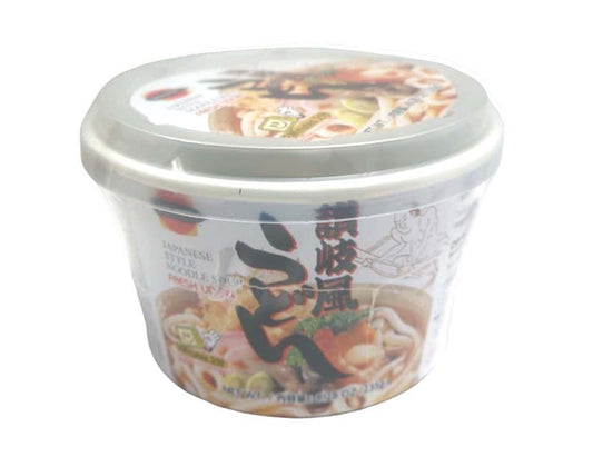 JAPANESE STYLE NOODLE(FRESH UDON )讚岐風 日式烏冬麵(235 G)
