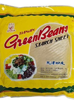 GREAT WALL GREEN BEAN SHEETS  長城 天津粉皮(500 G)