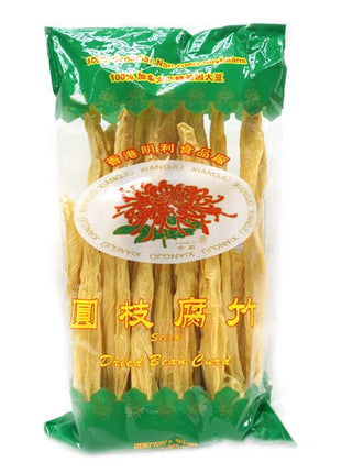 DRIED BEAN CURD STICK 香菊 圓枝腐竹（14 OZ）