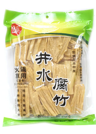 DRIED BEAN CURD 菌語 井水腐竹(10 OZ)