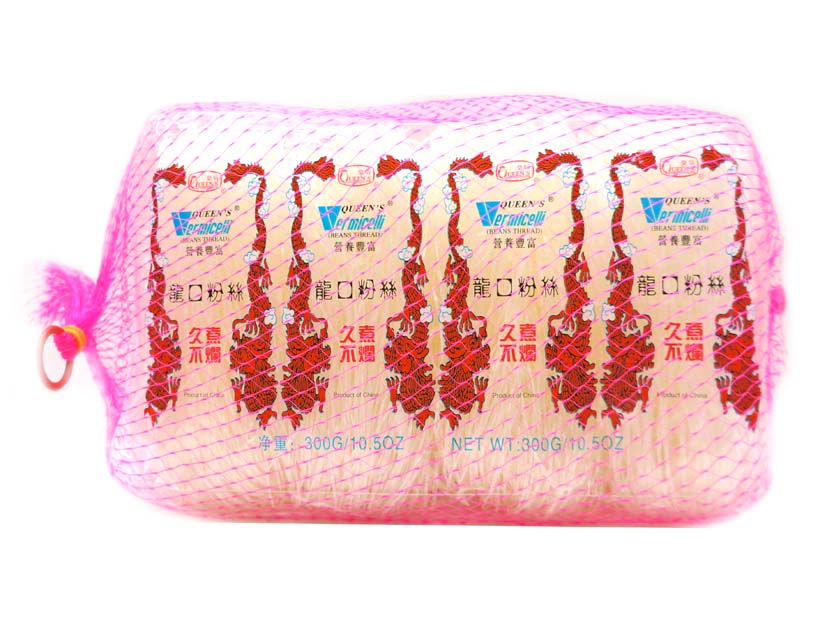 QUEEN'S BEAN THREAD 皇后 龍口粉絲*8扎*(10.5 OZ)