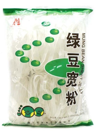 DOUBLE PAGODA MUNG BEAN SHEET JELLY 雙塔/林生記 綠豆寬粉(400 G)