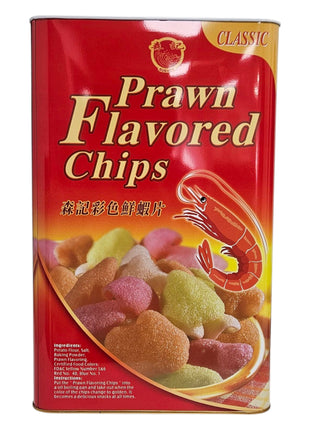 PRAWN FLAVORED CHIPS 森記 彩色蝦片(5 LB)
