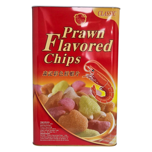 PRAWN FLAVORED CHIPS 森記 彩色蝦片(5 LB)