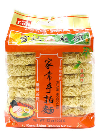 PLAIN NOODLES 富記 家常手拍麵（32 OZ）