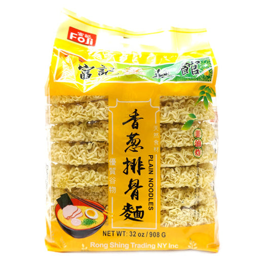 PLAIN NOODLE 富記 蔥香排骨麵(32 OZ)