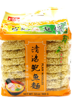 PLAIN NOODLE 富記 清湯鮑魚麵(32 OZ)