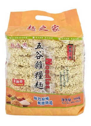 MIANZHIJIA DRIED NOODLE 麵之家 五穀雜糧麵(908 G)