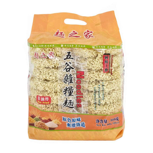 MIANZHIJIA DRIED NOODLE 麵之家 五穀雜糧麵(908 G)