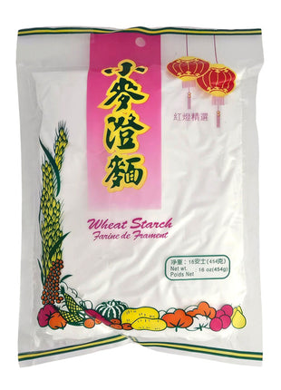 RED LATERN  WHEAT STARCH 紅燈 澄麵粉(16 OZ)