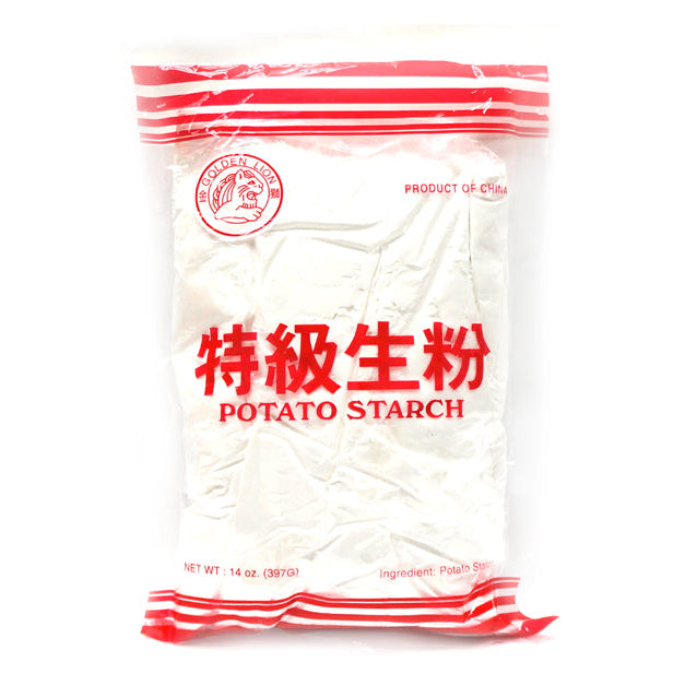 GOLDEN LION  POTATO STARCH 金獅 特級生粉(14 OZ)