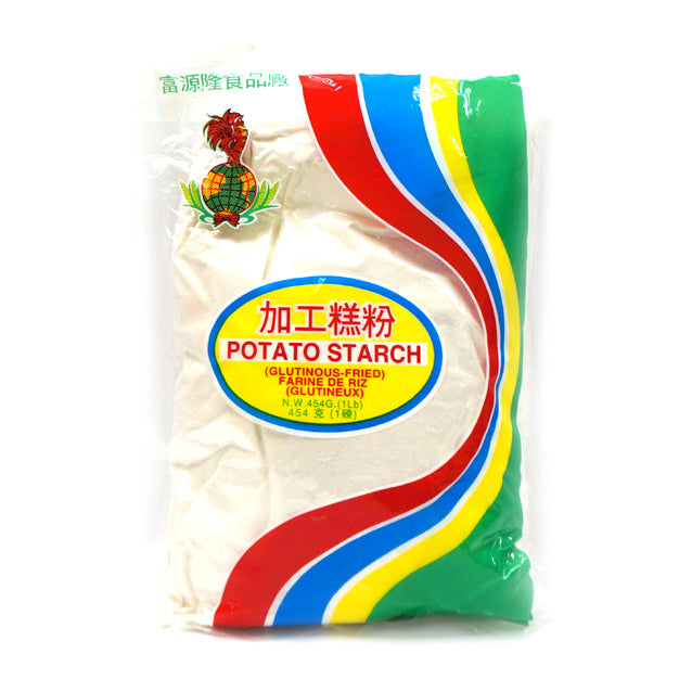 COCK POTATO STARCH 富源隆/雄雞  加工糕粉（16 OZ）