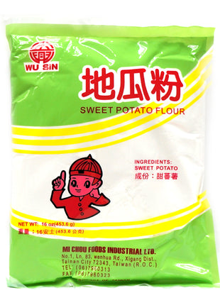WU HSING SWEET POTATO FLOUR 五興  地瓜粉(16 OZ)
