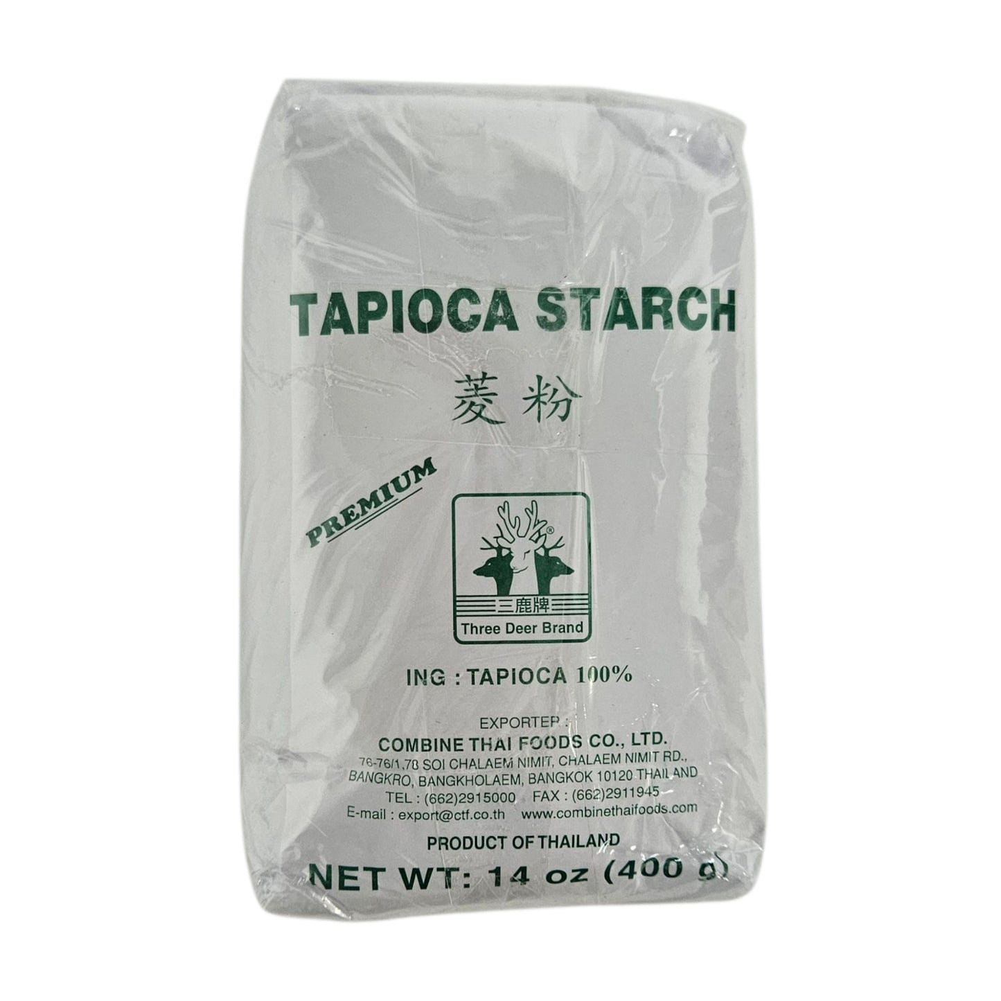 DEER TAPIOCA STARCH 三鹿 菱粉(14 OZ)
