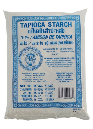 ERAWAN  TAPIOCA STARCH 三象 西米粉/茨粉（16 OZ）