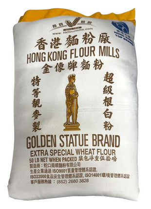 GOLDEN STATUE  EXTRA SPECIAL WHEAT FLOUR 金像 麵粉*高筋*（50 LB）